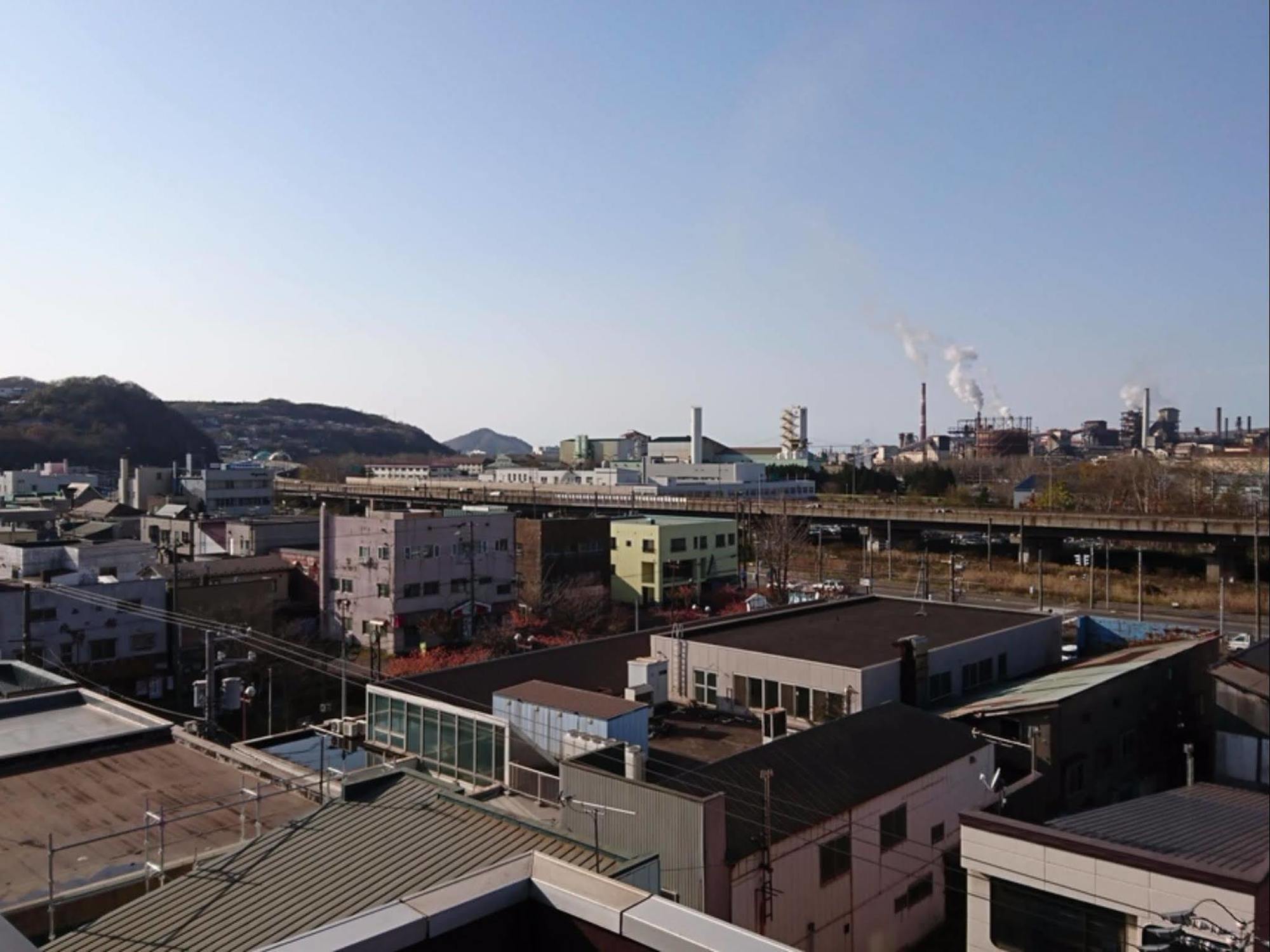 โฮเต็ล มุโรรัน ฮิลล์ Hotel Muroran ภายนอก รูปภาพ